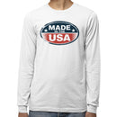 Vintage Made in USA Badge Men's Long Sleeve T-Shirt