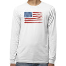 American Flag Nurse Life Patriotic Men's Long Sleeve
