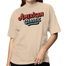 American Classic Retro Typography Women's T-shirt