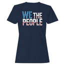 We The People Patriotic American Flag Women's T-shirt