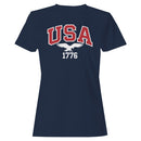 USA 1776 Eagle Patriotic Women's T-shirt