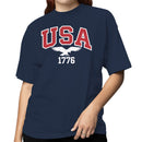 USA 1776 Eagle Patriotic Women's T-shirt