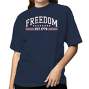 Freedom EST. 1776 Patriotic Women's T-shirt