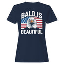 Bald Is Beautiful American Eagle Pride Women's T-shirt