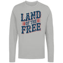 Land of the Free Patriotic Men's Long Sleeve T-Shirt