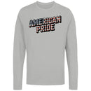 American Pride Flag Stars & Stripes Men's Long Sleeve