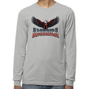 America Bald Eagle Patriotic Art Men's Long Sleeve