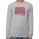250 Years of Freedom 1776-2026 Men's Long Sleeve Tee
