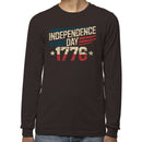 Independence Day 1776 Vintage USA Men's Long Sleeve