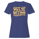 Out of Office Permanently Retro Women's T-shirt