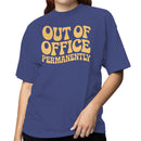 Out of Office Permanently Retro Women's T-shirt