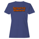 Aggressively Unbothered Retro Quote Women's T-shirt