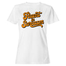 Fluent in Sarcasm Retro Lettering Women's T-shirt