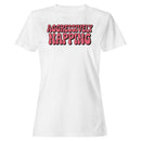 Aggressively Napping Funny Quote Women's T-shirt