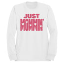 Just Mommin' Cute Heart Women's Sweatshirt