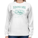 Wonder Mom Flying Super Cat Family Women's Sweatshirt