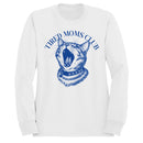 Tired Moms Club Yawning Cat Art Women's Sweatshirt
