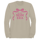 In My Mom Era Pink Bow Women's Sweatshirt