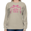 In My Mom Era Pink Bow Women's Sweatshirt