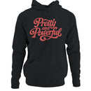 Pretty and Powerful Motivational Quote Women's Hoodie