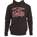 Don't Worry I Got Snacks Quote Women's Hoodie