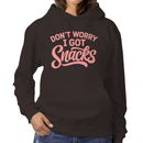 Don't Worry I Got Snacks Quote Women's Hoodie