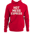 Hot Mess Express Funny Quote Women's Hoodie