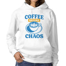 Coffee Before Chaos Motivational Women's Hoodie