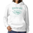 Wonder Mom Flying Super Cat Family Women's Hoodie