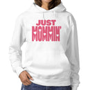 Just Mommin' Cute Heart Women's Hoodie