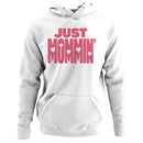 Just Mommin' Cute Heart Women's Hoodie
