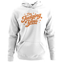 I'm Judging You Funny Retro Women's Hoodie