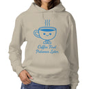 Coffee First Patience Later Quote Women's Hoodie
