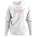 Professionally Overwhelmed Pink Bows Women's Hoodie