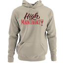 High Maintenance Wine Lover Women's Hoodie
