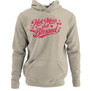 Hot Mess Still Blessed Cherry Hearts Women's Hoodie