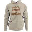 Fueled by Coffee and Sarcasm Humor Women's Hoodie