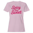 Spicy But Sweet Bold Pink Quote Women's T-shirt