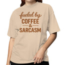 Fueled by Coffee and Sarcasm Humor Women's T-shirt