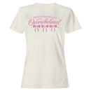 Professionally Overwhelmed Pink Bows Women's T-shirt