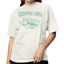 Wonder Mom Flying Super Cat Family Women's T-shirt