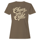 Chaos But Make It Cute Quote Women's T-shirt