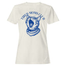 Tired Moms Club Yawning Cat Art Women's T-shirt