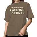 Running on Caffeine & Chaos Quote Women's T-shirt