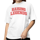 Raising Legends Inspiring Family Quote Women's T-shirt