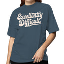 Difficult Motivational Quote Women's T-shirt