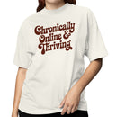Chronically Online & Thriving Retro Women's T-shirt