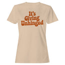 It's Giving Unhinged Retro Groovy Women's T-shirt
