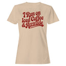 I Run on Iced Coffee & Attitude Women's T-shirt