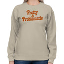 Pretty & Problematic Retro Quote Women's Sweatshirt